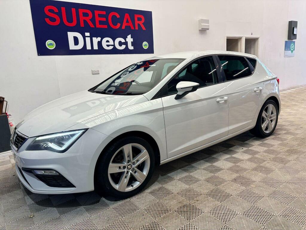 Seat Leon Hatchback 1.4 Ecotsi Fr Technology Dsg Euro 6 Ss White