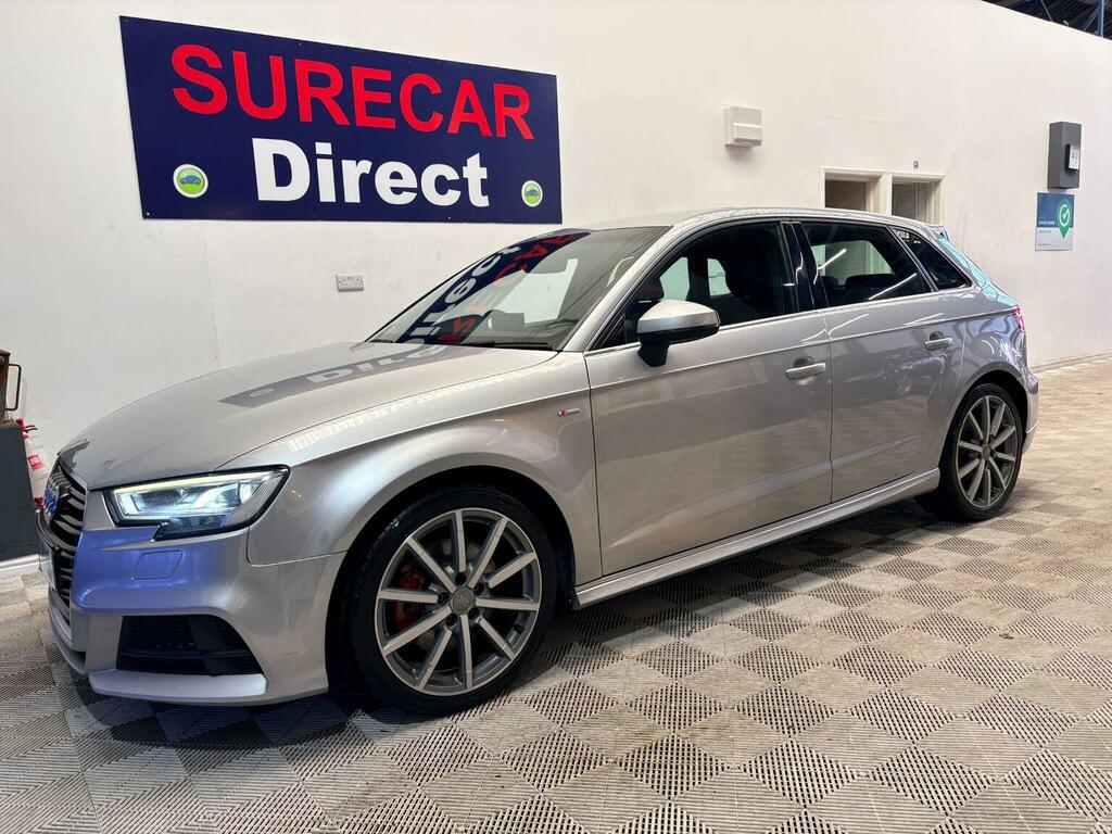 Audi A3 Hatchback 2.0 Tfsi S Line Sportback Euro 6 Ss 5 Silver