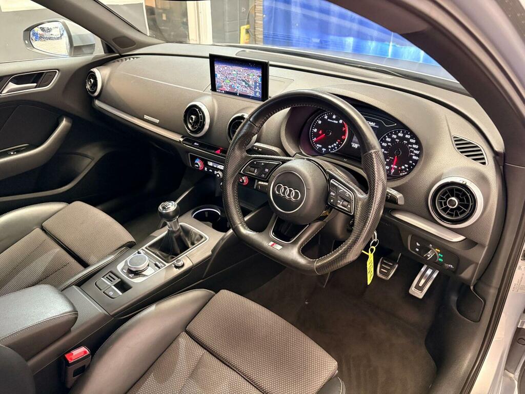 Audi A3 Hatchback 2.0 Tfsi S Line Sportback Euro 6 Ss 5 Silver #4