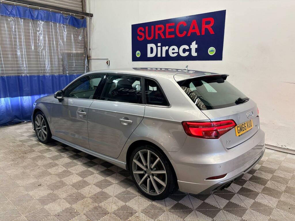 Audi A3 Hatchback 2.0 Tfsi S Line Sportback Euro 6 Ss 5 Silver #2