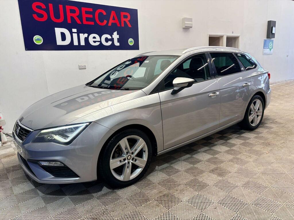 Seat Leon Estate 1.4 Ecotsi Fr Technology St Dsg Euro 6 Ss Silver