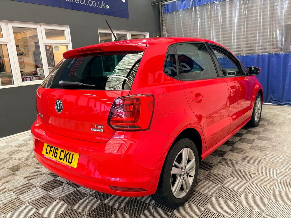 Volkswagen Polo Hatchback 1.2 Tsi Bluemotion Tech Match Euro 6 S Red #3