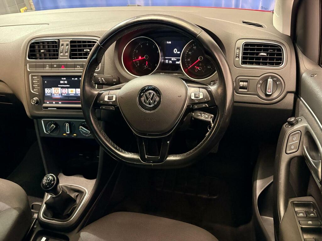 Volkswagen Polo Hatchback 1.2 Tsi Bluemotion Tech Match Euro 6 S Red #4