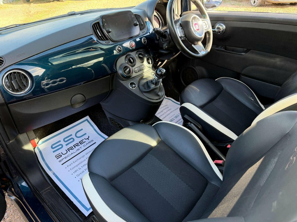Fiat 500 1.2L Mirror RF18KLO Blue #6