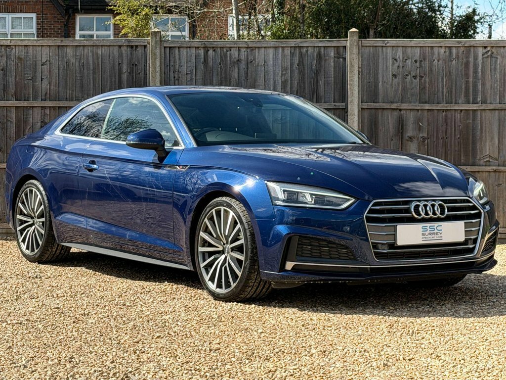 Audi A5 2L S Line Blue
