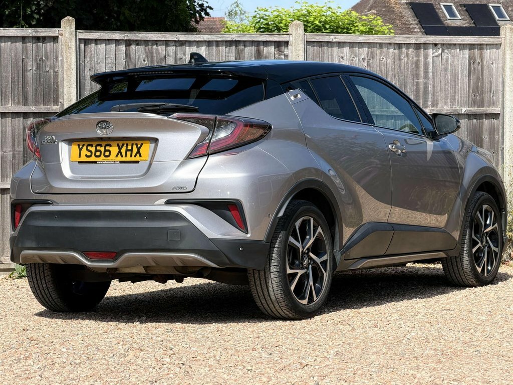 Toyota C-Hr 1.8 Vvt-h Excel Cvt Euro 6 Ss White #3