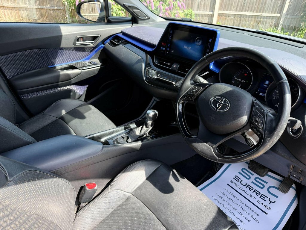 Toyota C-Hr 1.8 Vvt-h Excel Cvt Euro 6 Ss White #5