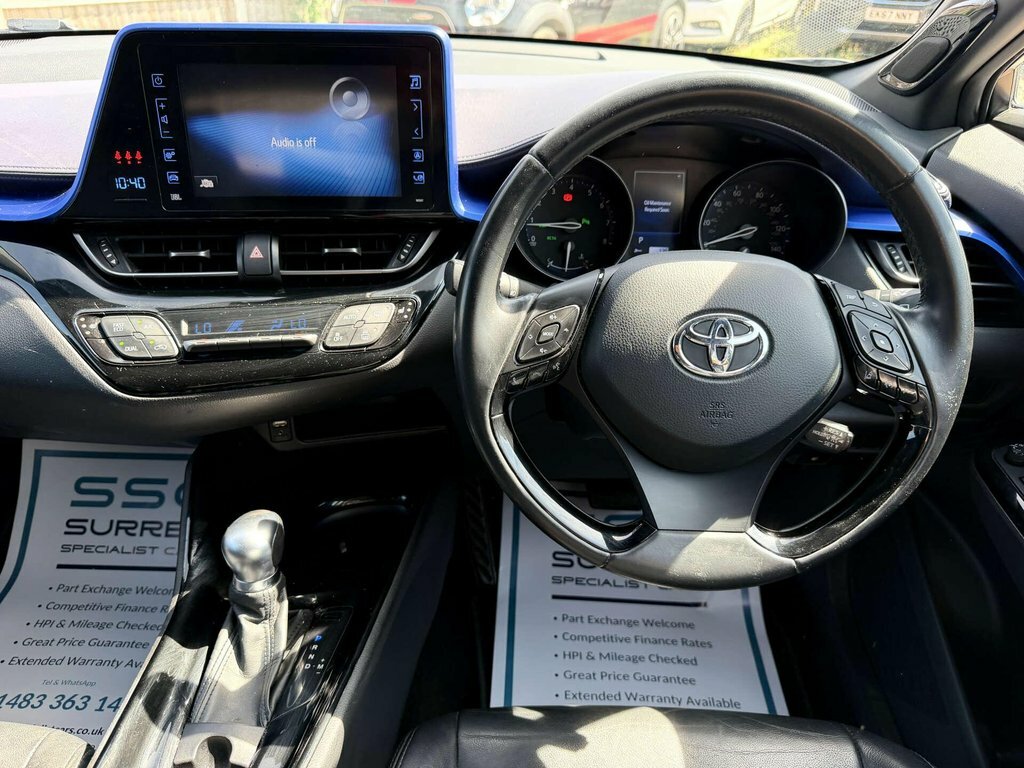 Toyota C-Hr 1.8 Vvt-h Excel Cvt Euro 6 Ss White #7