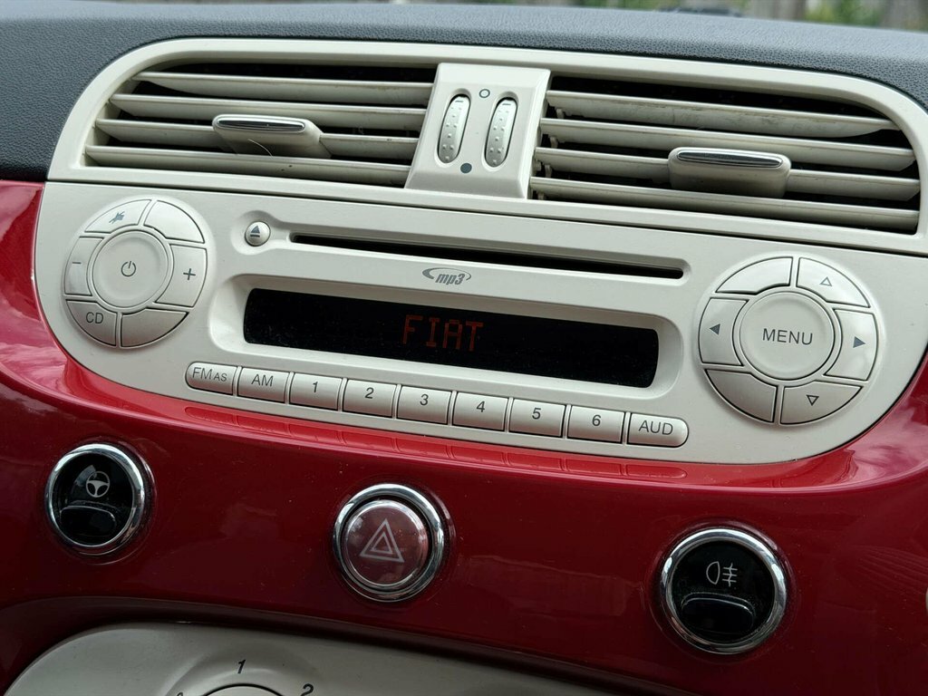 Fiat 500 Hatchback White #51