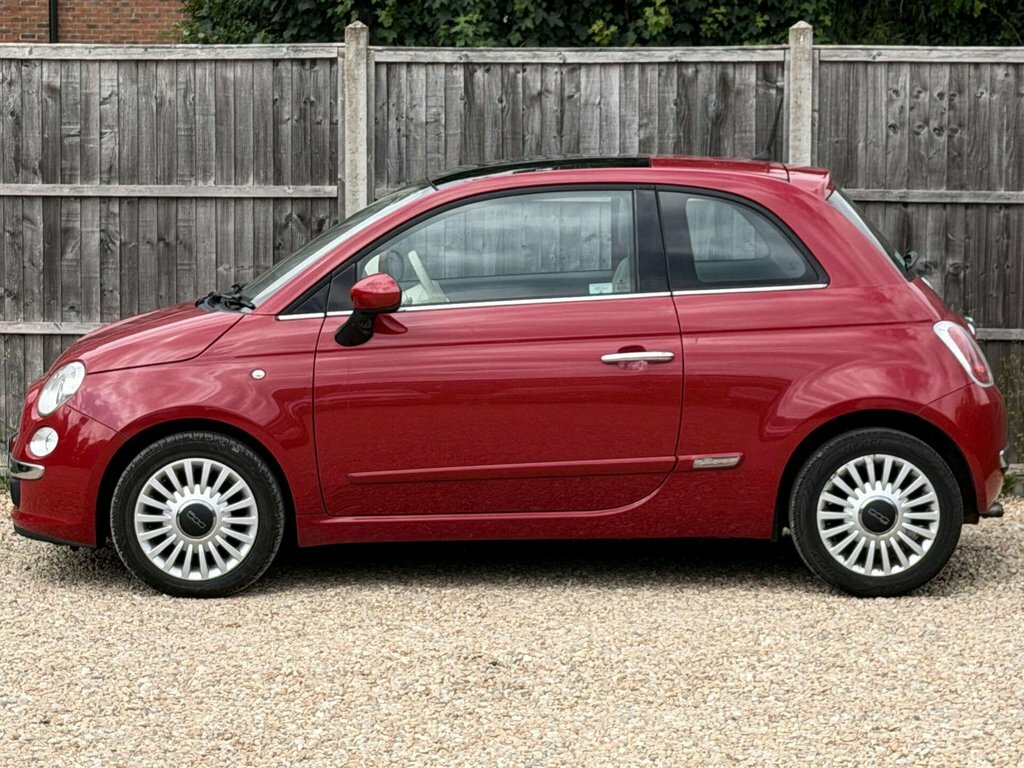 Fiat 500 Hatchback White #13