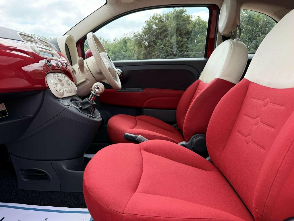 Fiat 500 Hatchback White #31