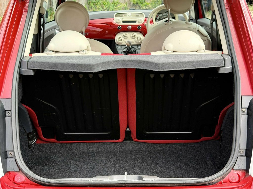 Fiat 500 Hatchback White #53