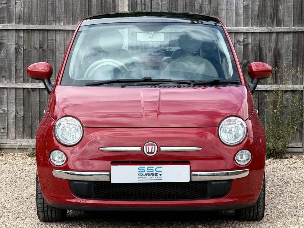 Fiat 500 Hatchback White #11