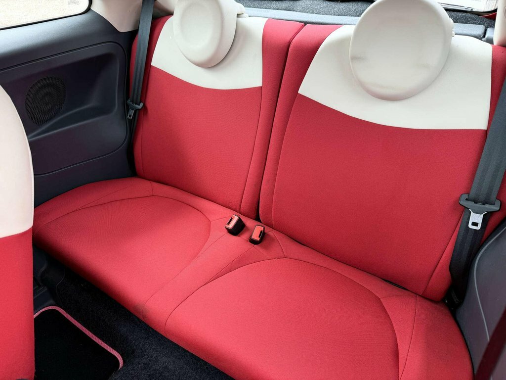 Fiat 500 Hatchback White #9