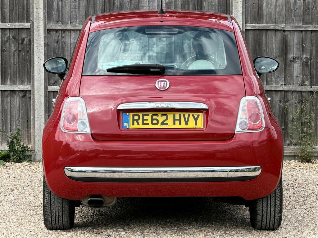 Fiat 500 Hatchback White #12