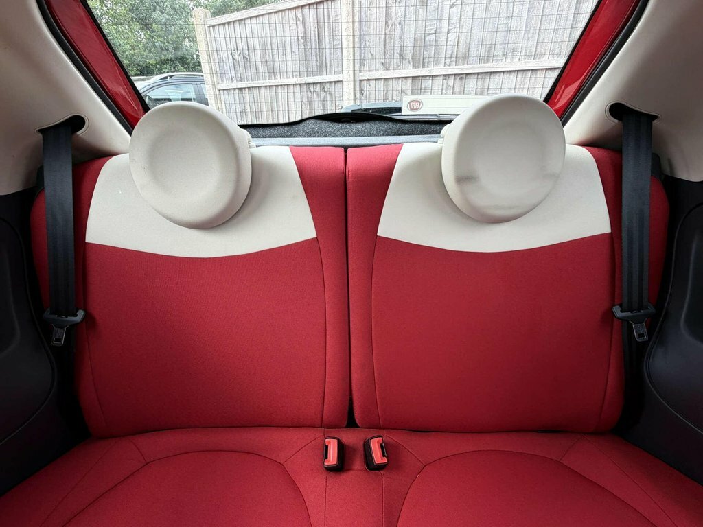 Fiat 500 Hatchback White #52