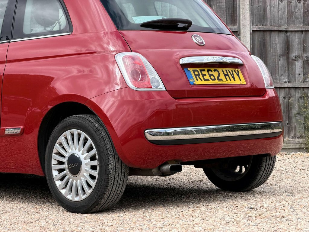 Fiat 500 Hatchback White #22