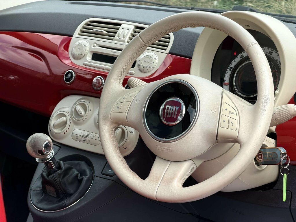 Fiat 500 Hatchback White #39