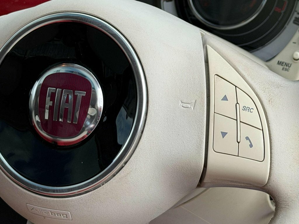 Fiat 500 Hatchback White #40