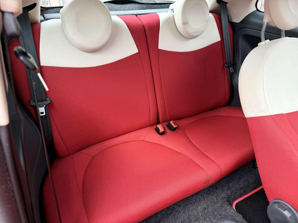 Fiat 500 Hatchback White #10