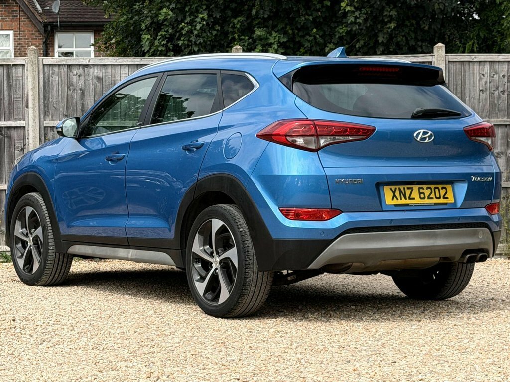 Hyundai Tucson 1.6L Sport Edition XNZ6202 Blue #4
