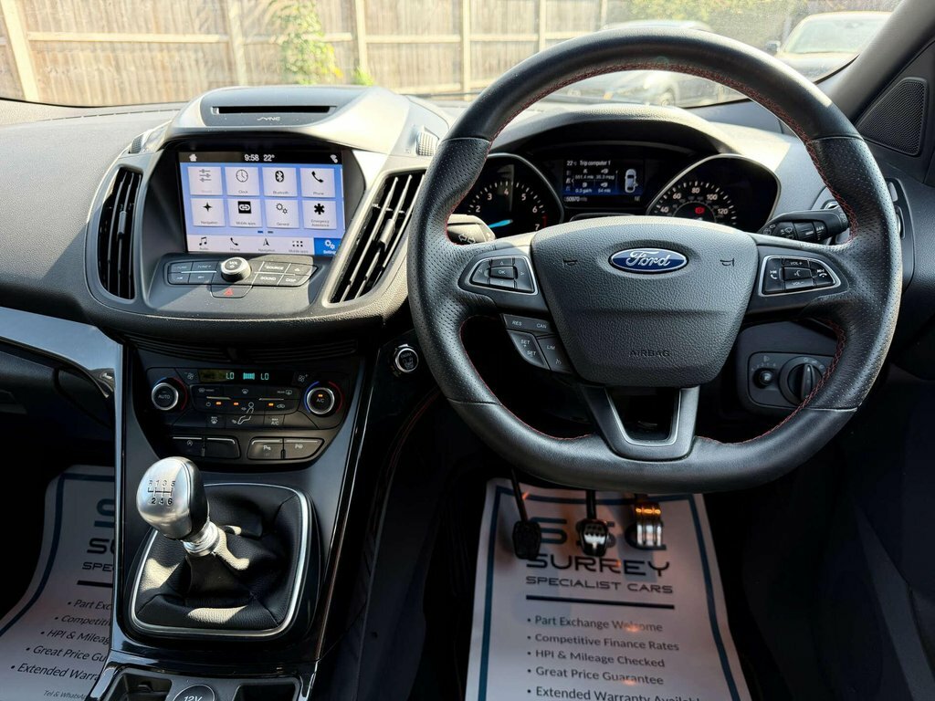 Ford Kuga 2.0 Tdci Ecoblue Vignale Suv Powershift White #7