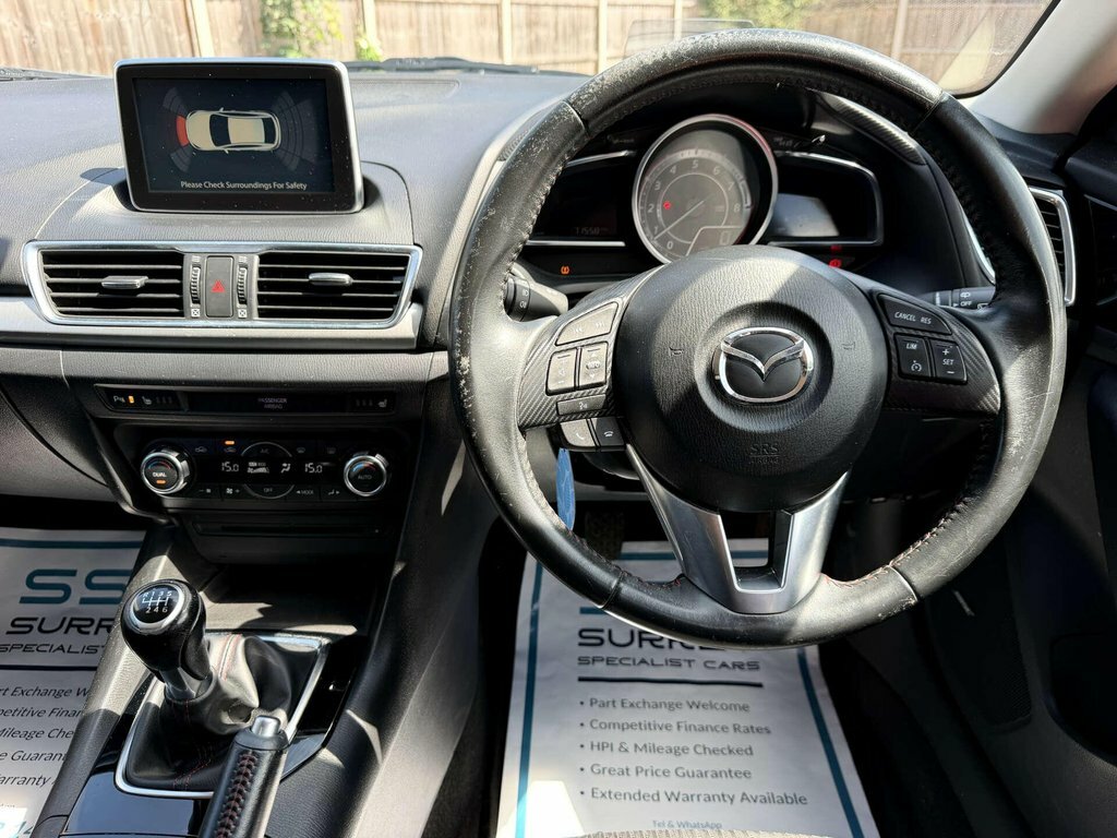 Mazda 3 Hatchback 1.5 Skyactiv-d Sport Nav Euro 6 Ss Red #7