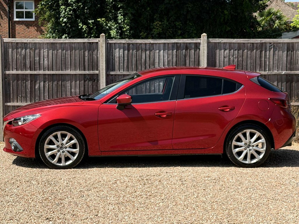 Mazda 3 Hatchback 1.5 Skyactiv-d Sport Nav Euro 6 Ss Red #11