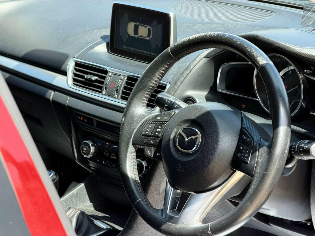 Mazda 3 Hatchback 1.5 Skyactiv-d Sport Nav Euro 6 Ss Red #33
