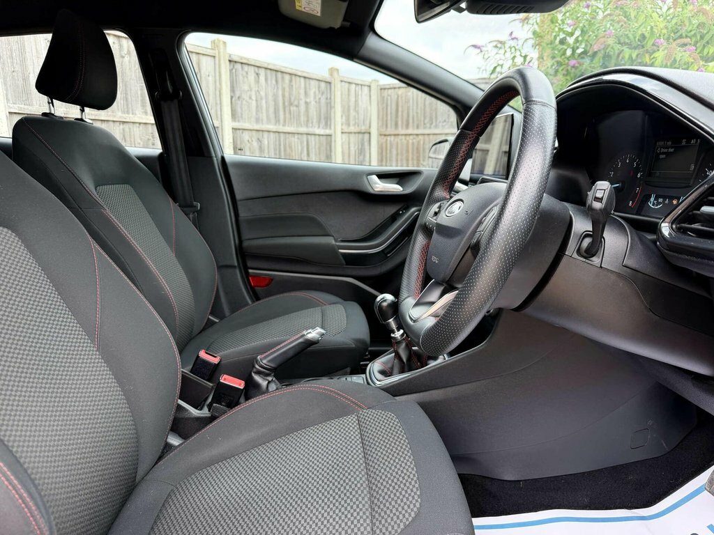 Ford Fiesta 1L St-line BK69XUX Blue #5