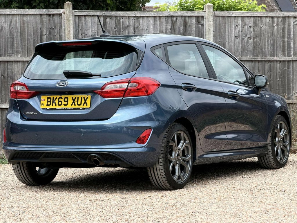 Ford Fiesta 1L St-line BK69XUX Blue #3