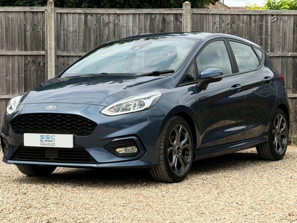 Ford Fiesta 1L St-line BK69XUX Blue #2