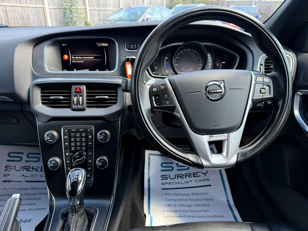 Volvo V40 2.0 D2 R-design Pro Euro 6 Ss Grey #39