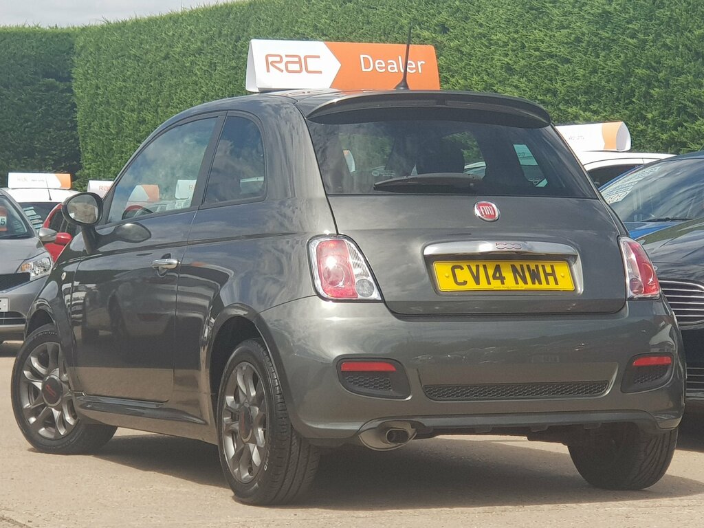 Fiat 500 1.2 S -Only 46,000 Miles - Full Service Hstory - Grey #6