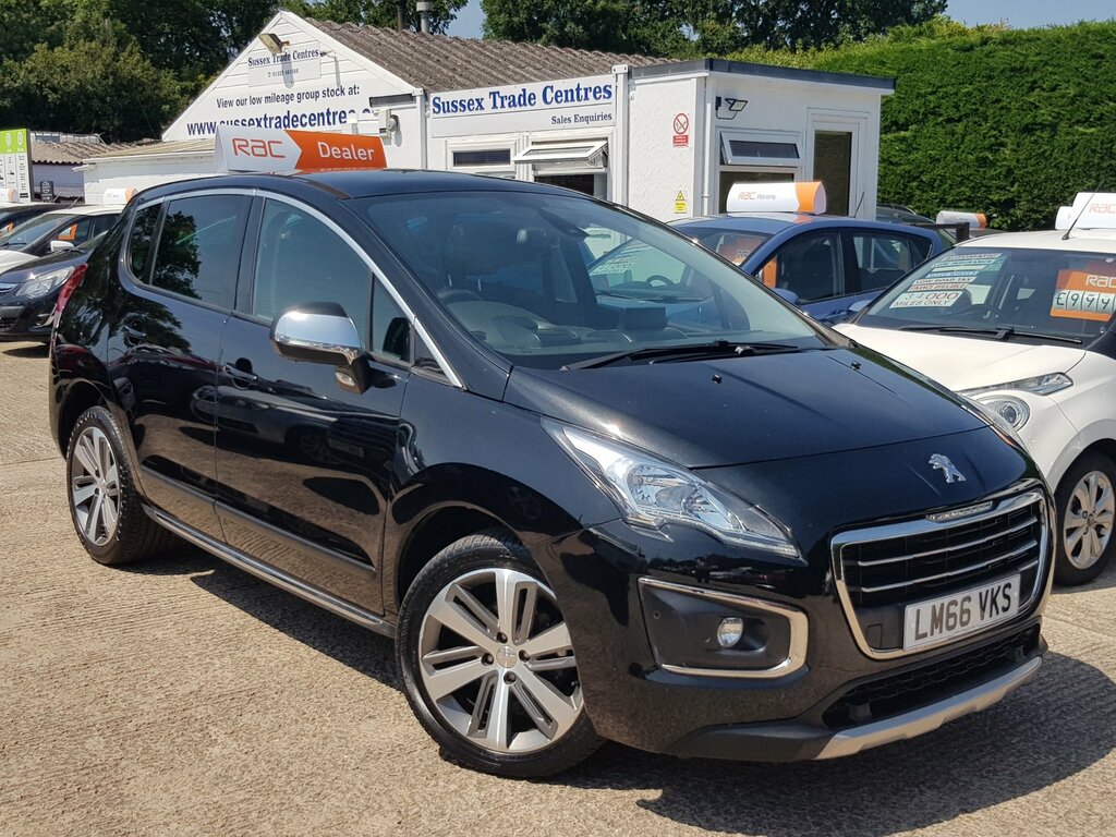 Peugeot 3008 1.6 Bluehdi Allure - Sat Nav -Panoramic Black #2