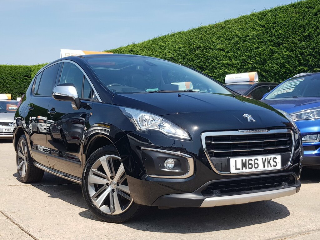 Peugeot 3008 1.6 Bluehdi Allure - Sat Nav -Panoramic Black