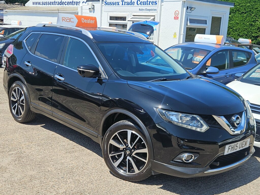 Nissan X-Trail 1.6 Dci N-tec 4Wd - Opening Pan Roof - Sat Nav - Black #3