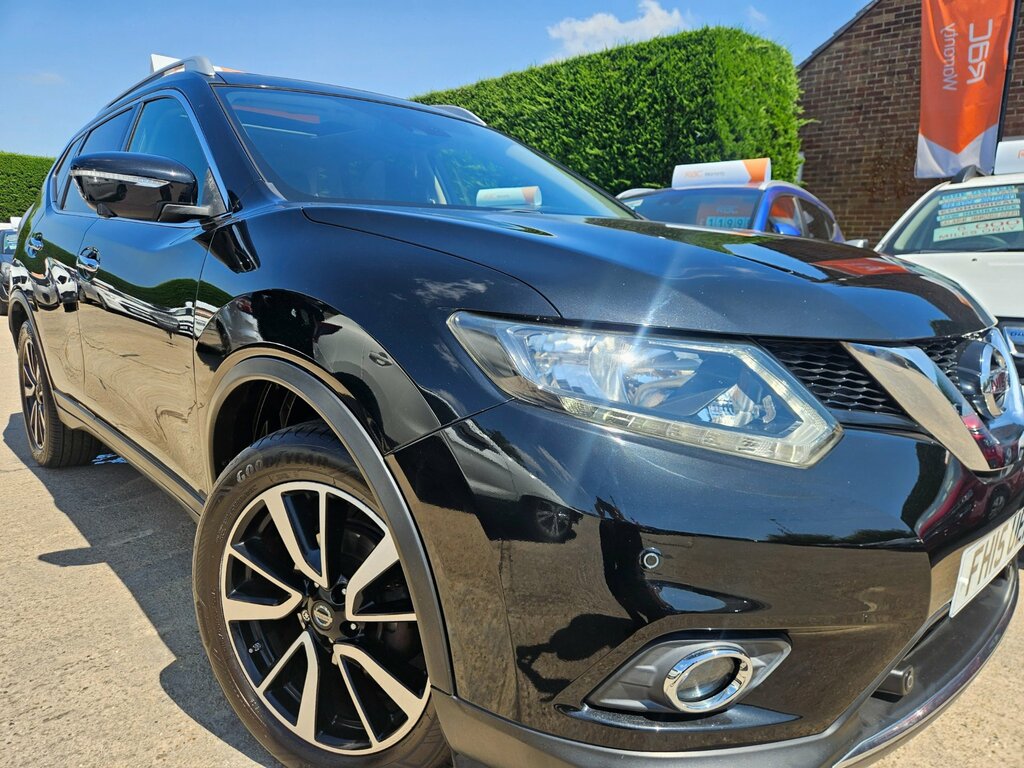 Nissan X-Trail 1.6 Dci N-tec 4Wd - Opening Pan Roof - Sat Nav - Black #2