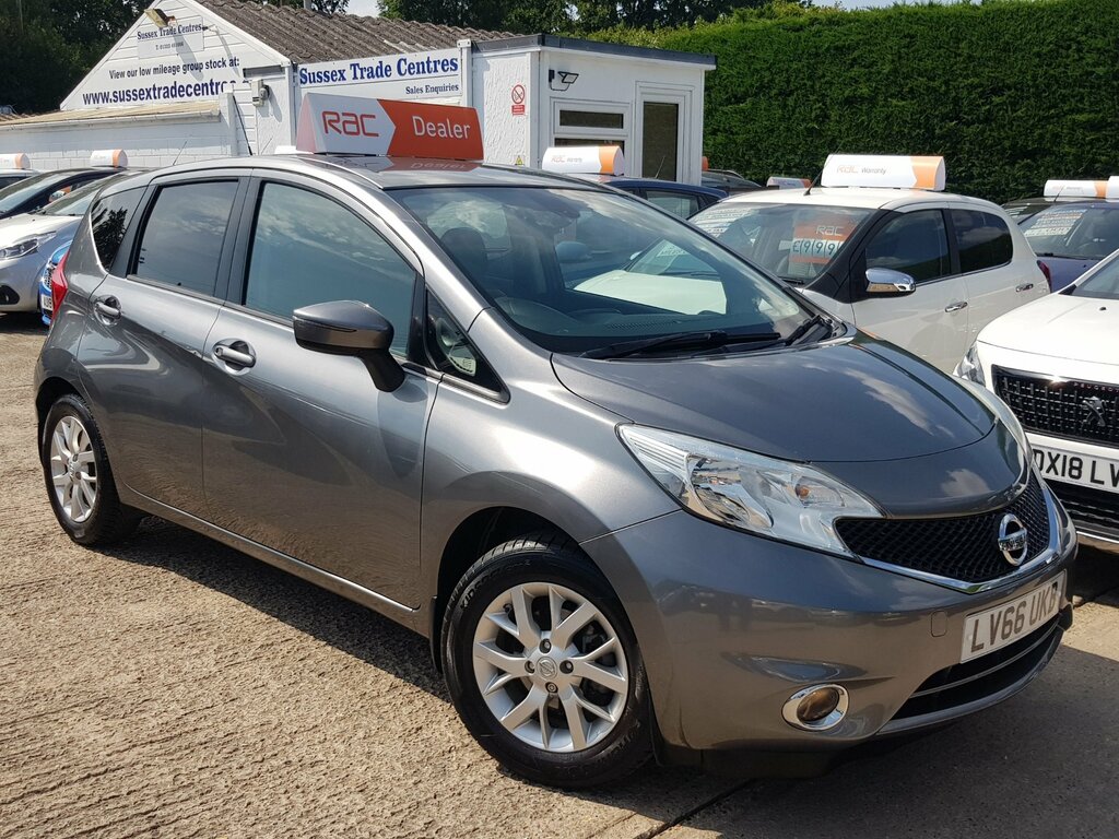 Nissan Note 1.2 Acenta Premium - Sat Nav - Only 40,000 Miles - Grey #2