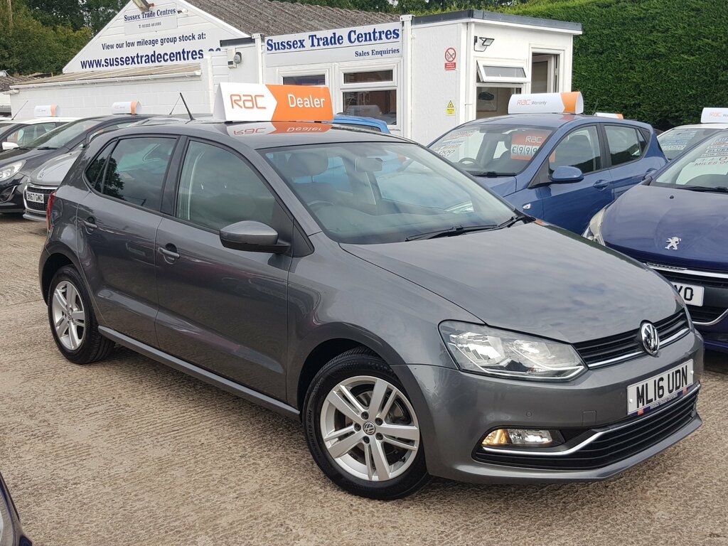 Volkswagen Polo 1.2 Tsi Bluemotion Tech Match - 1 Owner - Parking Grey #2
