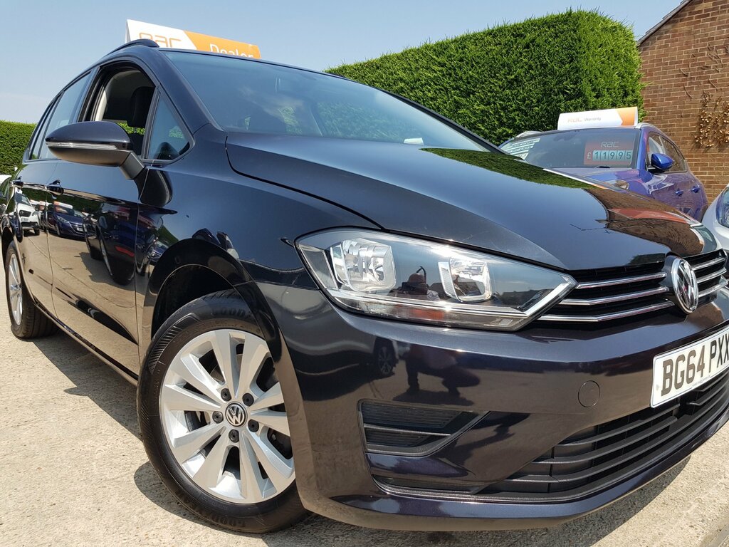 Volkswagen Golf SV 1.6 Tdi Bluemotion Tech Se - Full Vw Service Histo Black #3