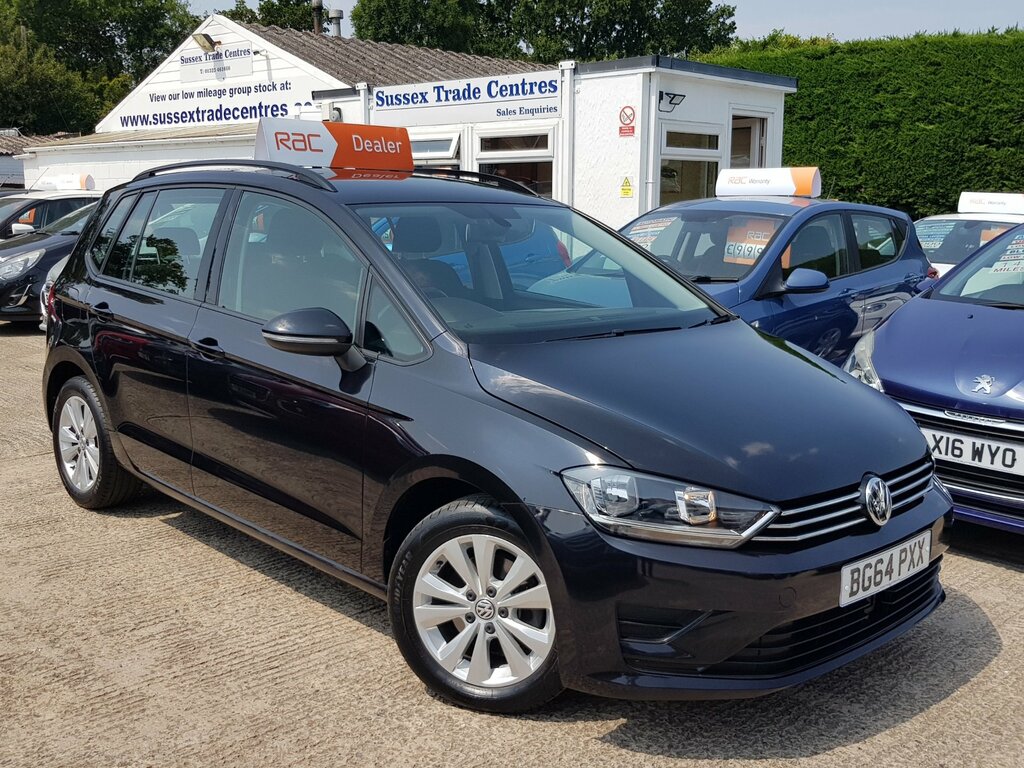 Volkswagen Golf SV 1.6 Tdi Bluemotion Tech Se - Full Vw Service Histo Black #2