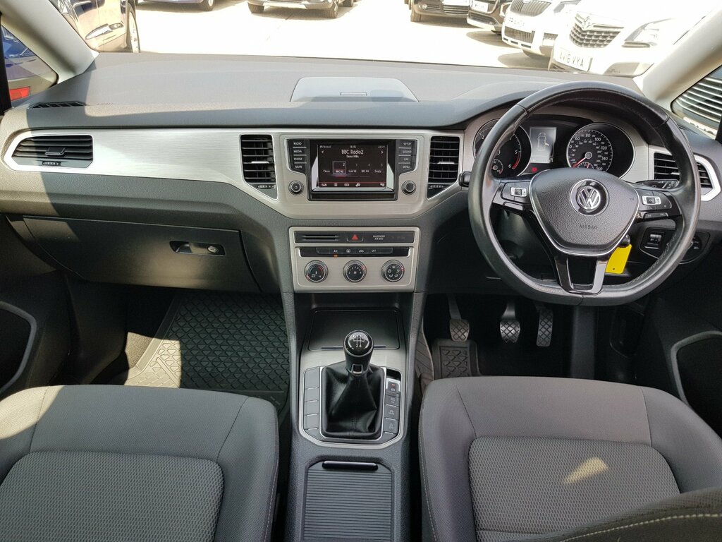 Volkswagen Golf SV Mpv White #14