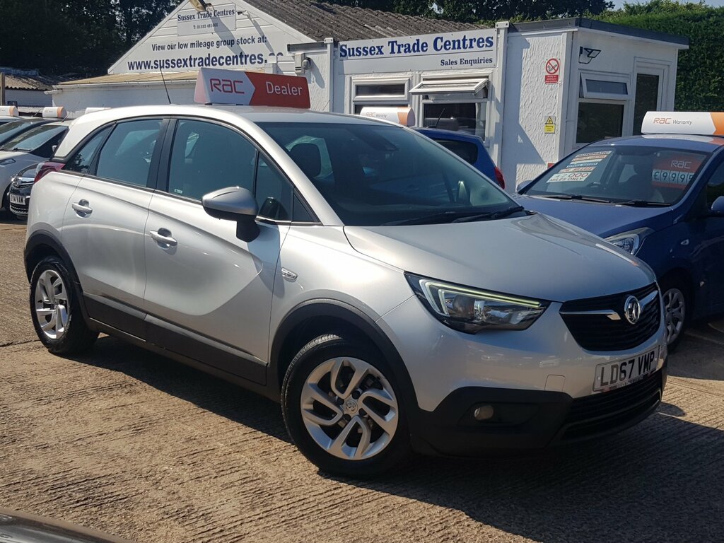 Vauxhall Crossland X 1.2 Se Suv - Only 30,000 Miles Silver #2