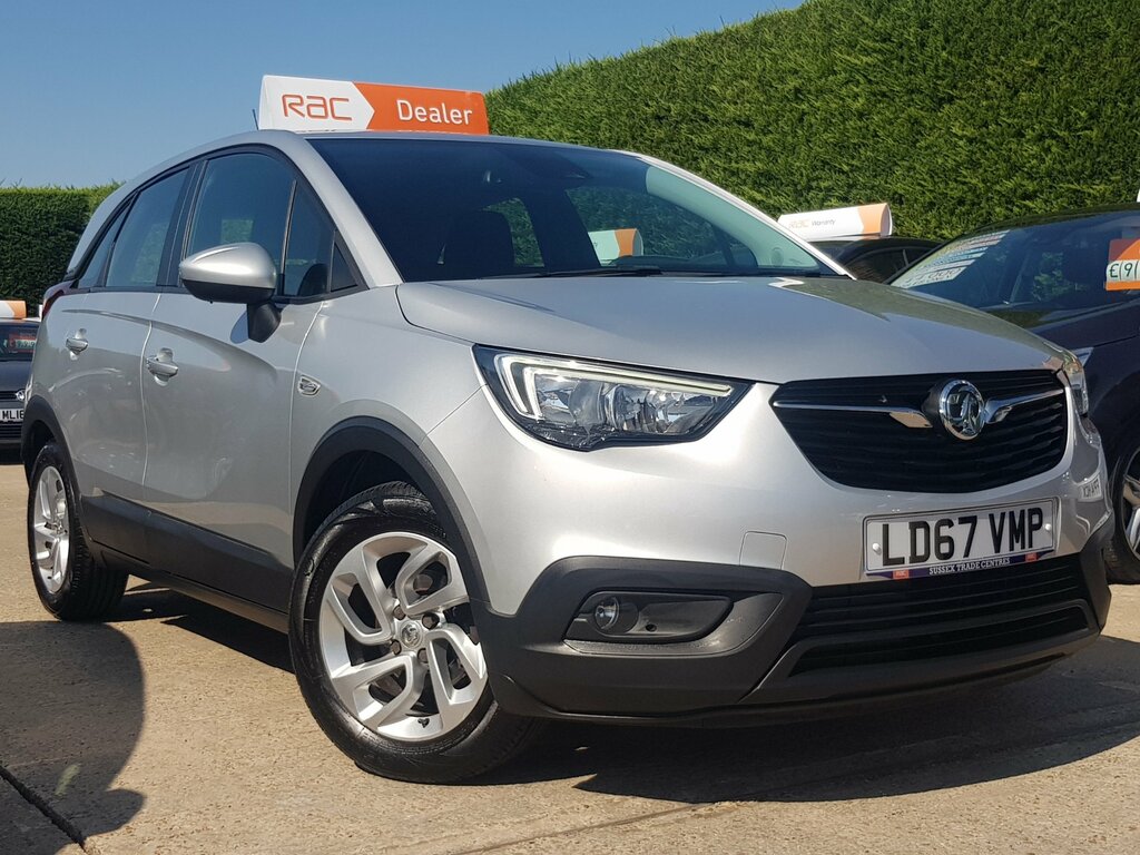 Vauxhall Crossland X 1.2 Se Suv - Only 30,000 Miles Silver