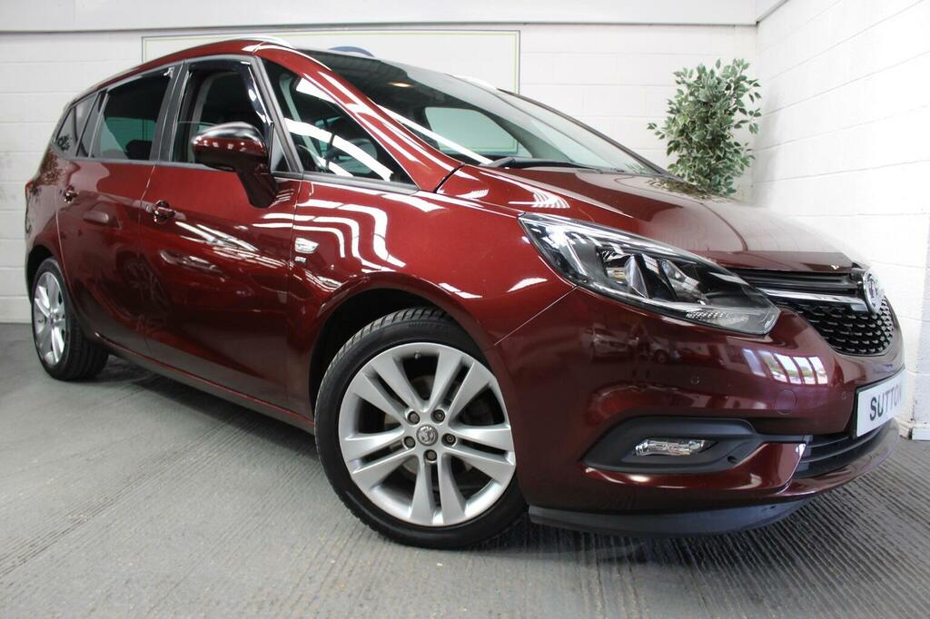 Vauxhall Zafira Tourer Mpv 1.4I Turbo Sri Nav Euro 6 201867 Red