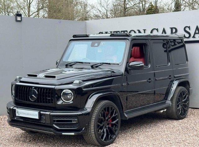 Mercedes-Benz G Class G63 V8 Biturbo Amg Black #6