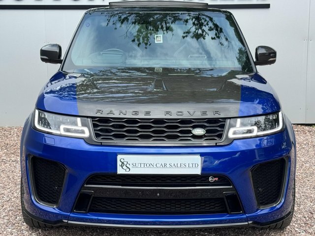 Land Rover Range Rover Sport P575 V8 Svr BV18HPA Blue #3
