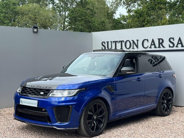 Land Rover Range Rover Sport P575 V8 Svr BV18HPA Blue #5