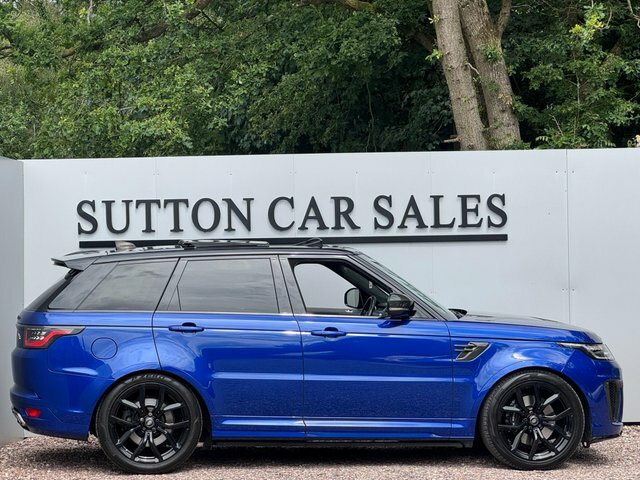 Land Rover Range Rover Sport P575 V8 Svr BV18HPA Blue #2